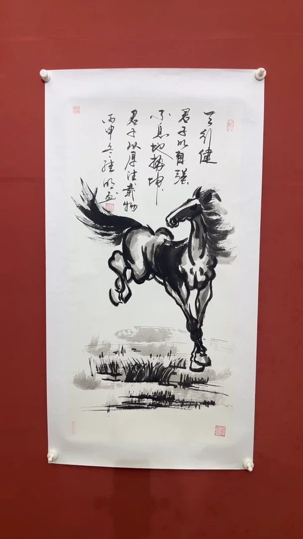 【闪购商品】国画天行健-三尺-托底