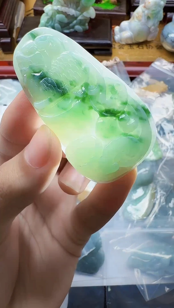 吊坠(不含链)未镶嵌翡翠1