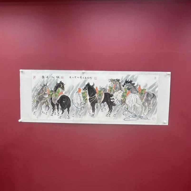 王志武-八骏雄风-纯手绘