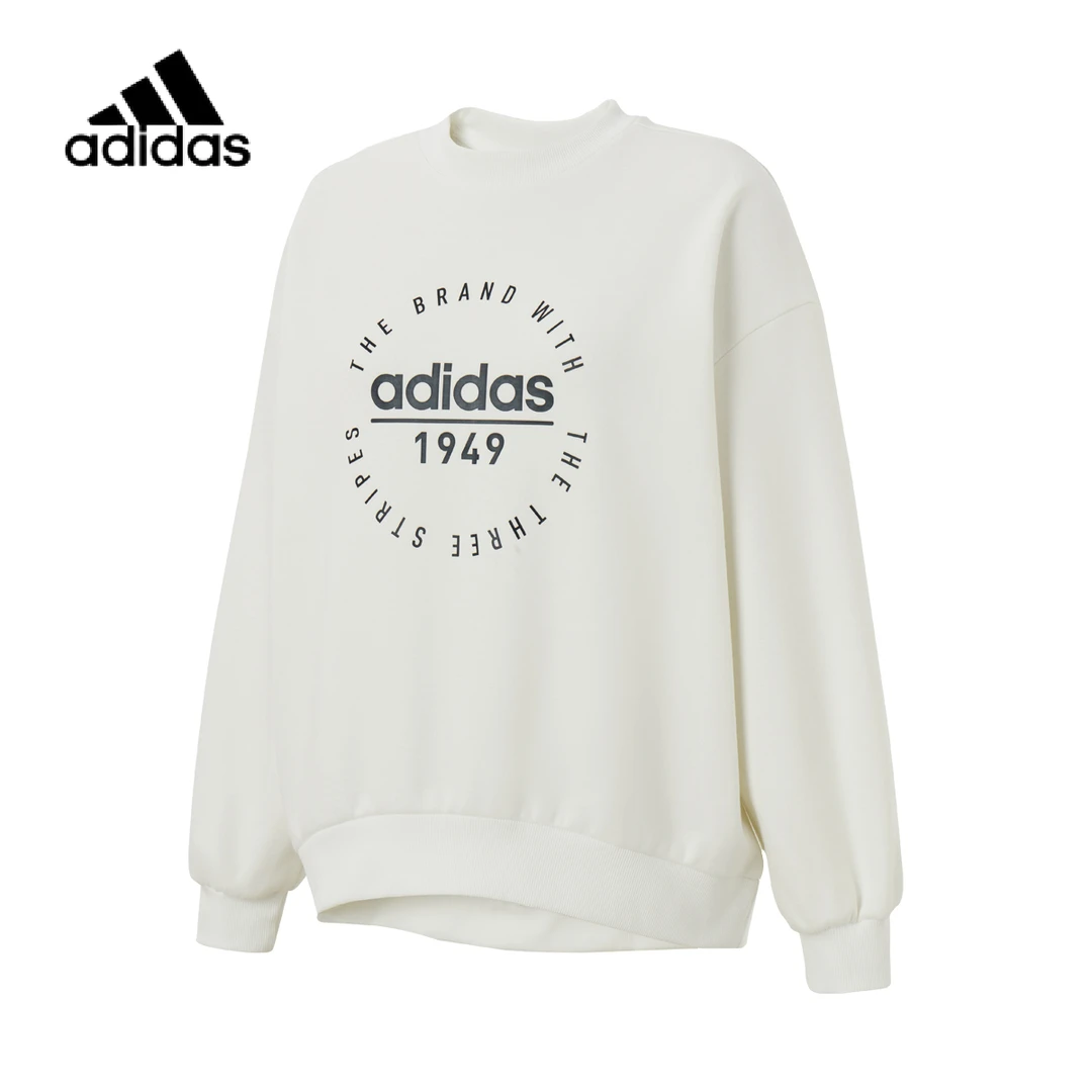 Adidas阿迪达斯卫衣春秋款女款卫衣运动休闲百搭长袖加厚JX9409