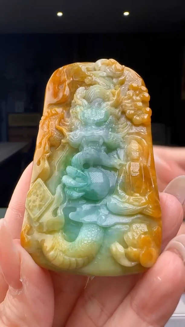 【闪购商品】翡翠颈饰未镶嵌YJ@@960Q3J15318