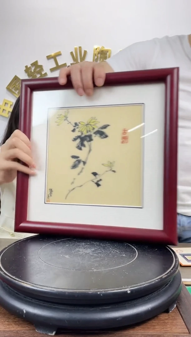 摆件景德镇陶瓷手工手绘瓷板画