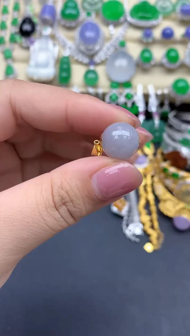 翡翠未镶嵌颈饰45-中国好珍宝