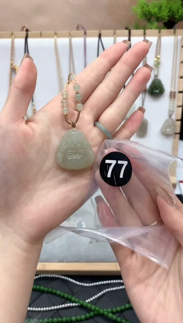 【闪购商品】和田玉颈饰未镶嵌佛公4