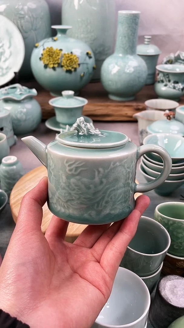 【闪购商品】特价 微瑕 慧仙青瓷