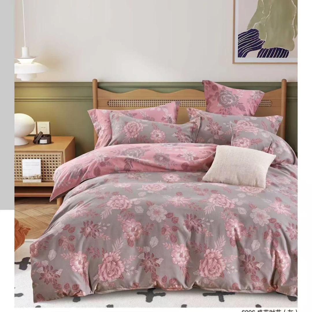 高端亲肤棉床单--盛花时节  240*240-1
