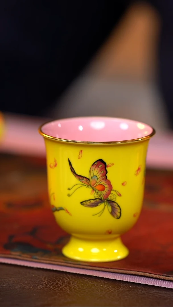 茶杯紫砂【宜景窑系列】杯子