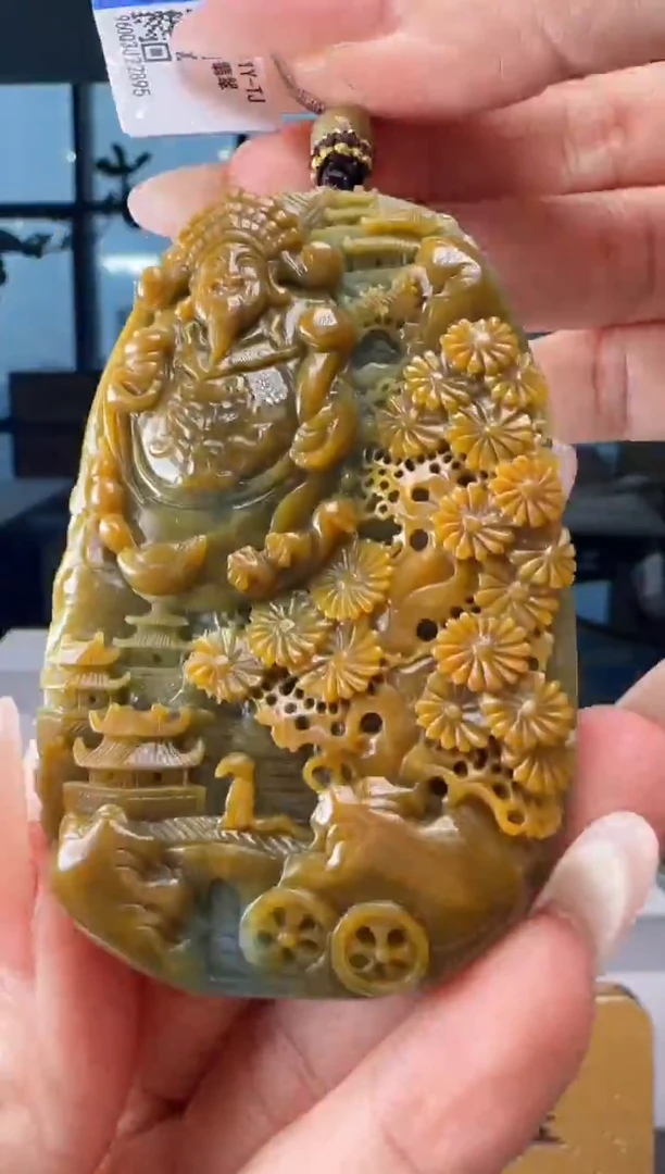 颈饰未镶嵌翡翠YJ@@960Q3J22895