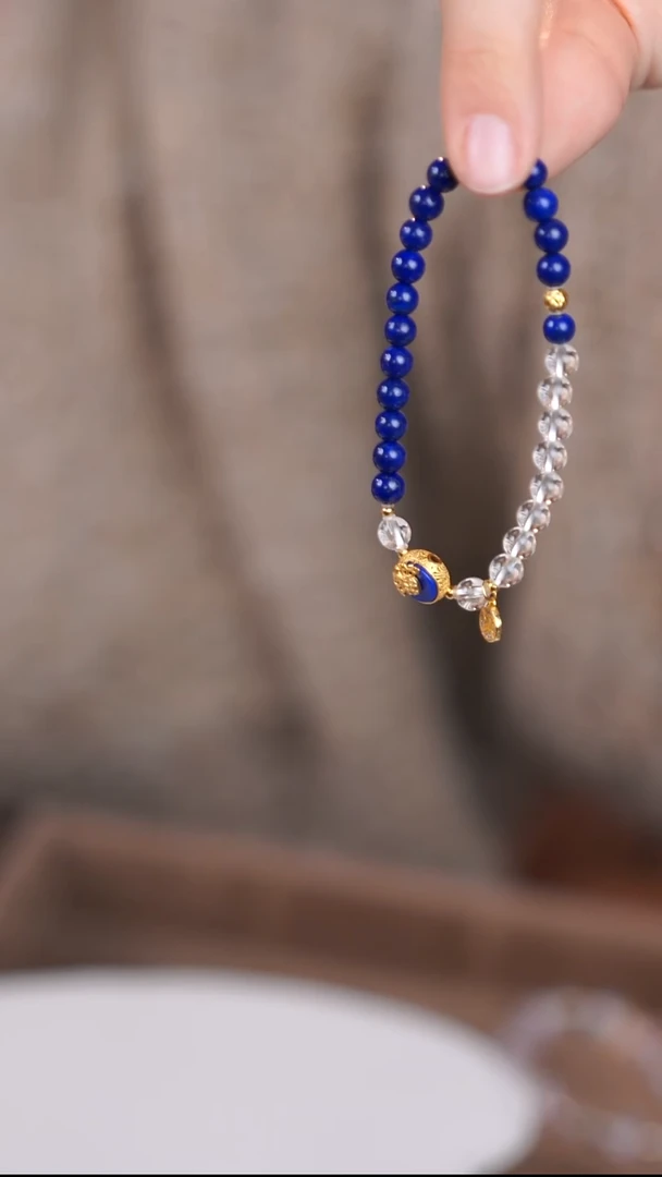 银S925镶嵌手链水晶@