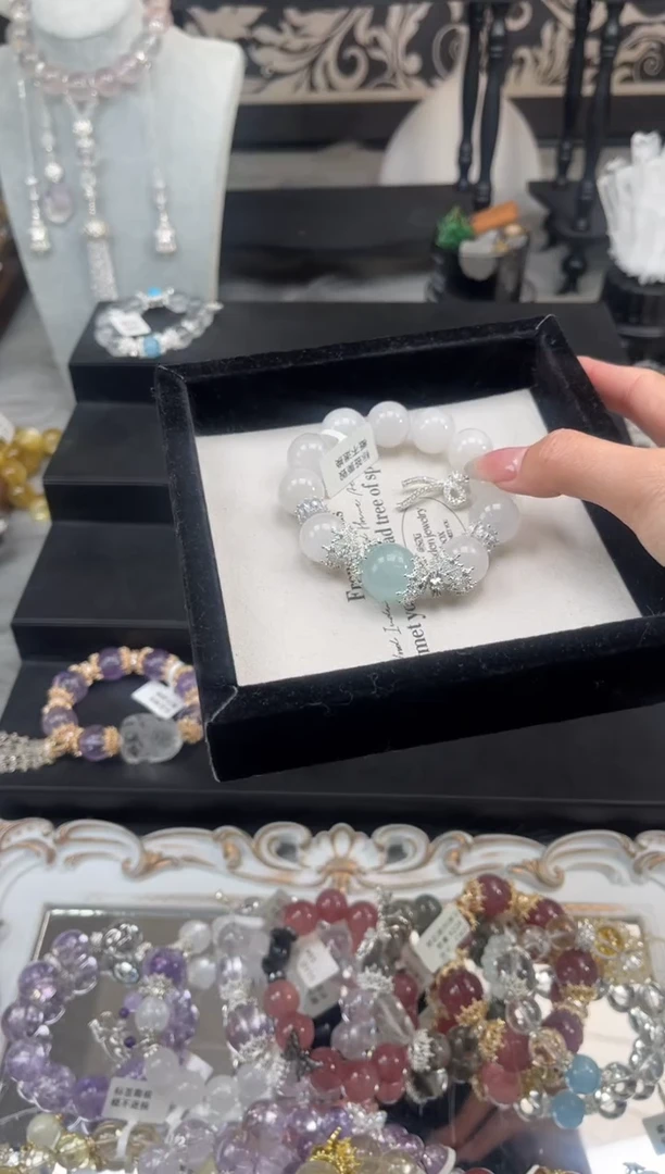 【闪购商品】水晶手链未镶嵌天然水晶 多样性发货