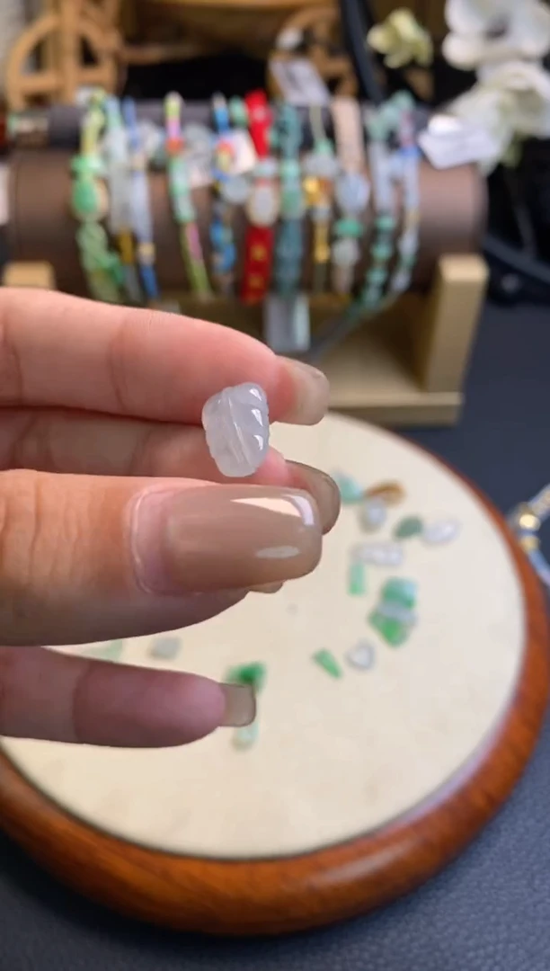 颈饰未镶嵌翡翠净货15627