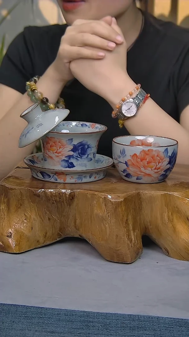 2件套陶瓷茶具家用简装系列