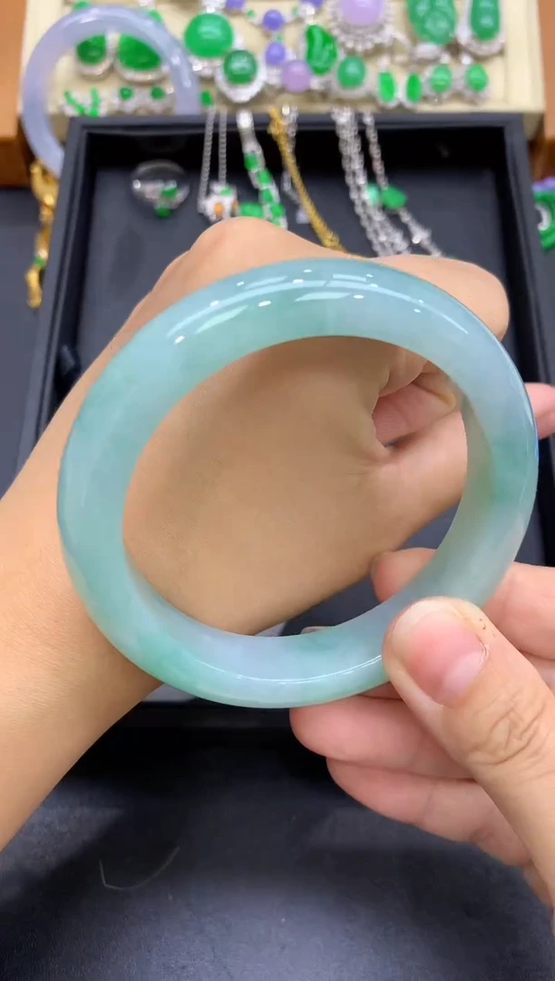 未镶嵌手镯翡翠657-中国好珍宝