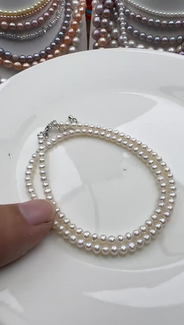 淡水珍珠未镶嵌颈饰1