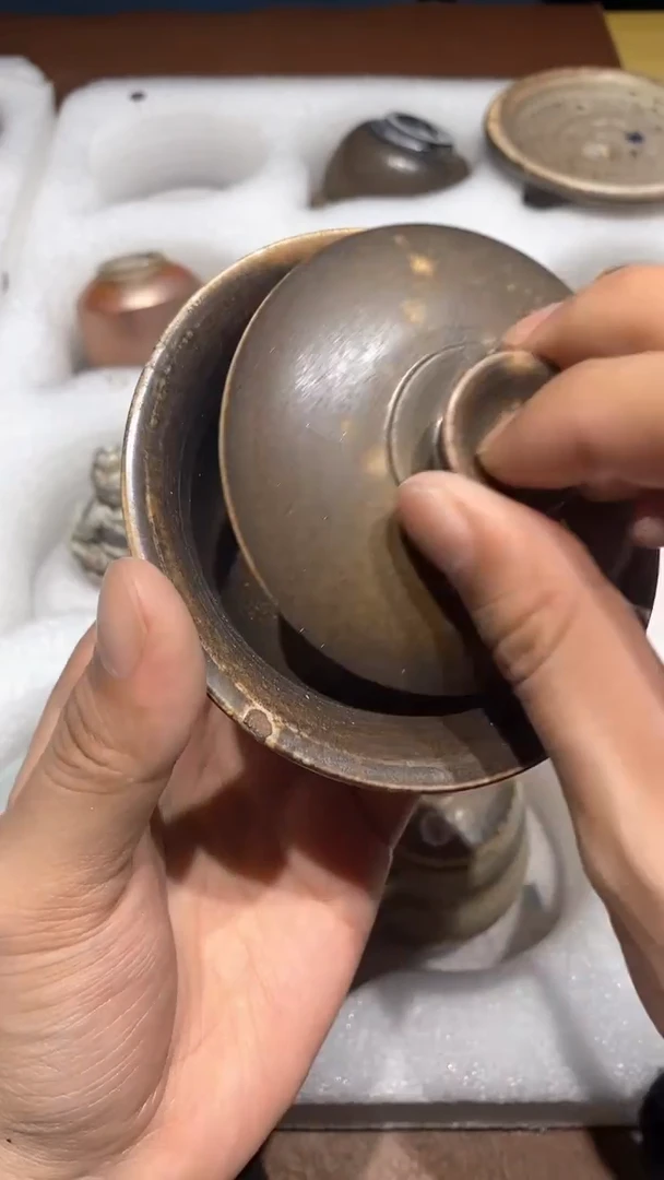 奢瓷/瑞寅柴烧茶器（盖碗）502