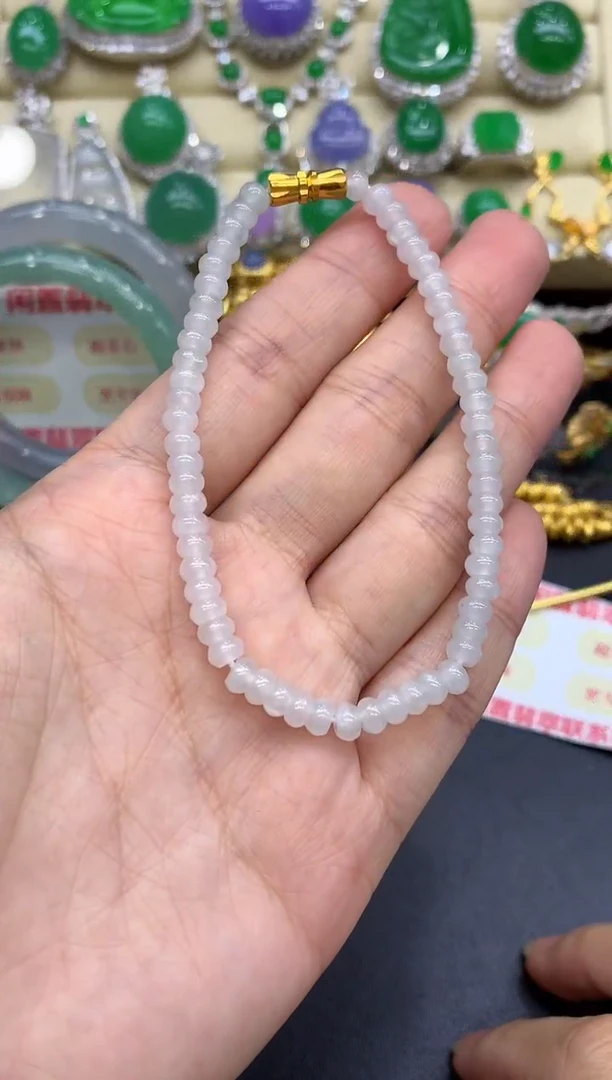 未镶嵌手串翡翠110-中国好珍宝