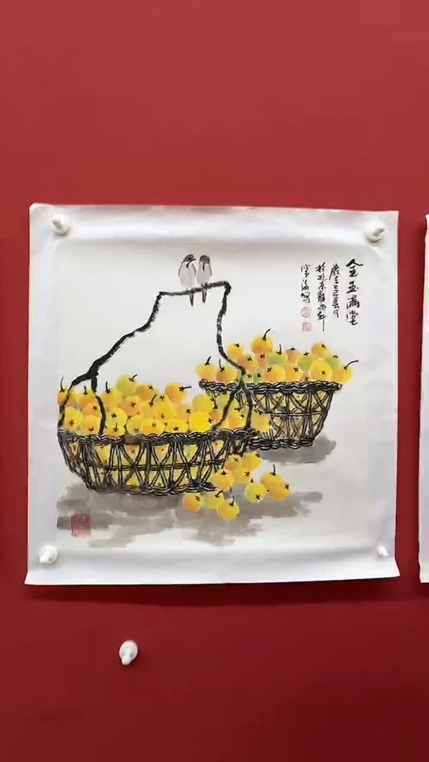 国画常海-国画花鸟2平尺A0305