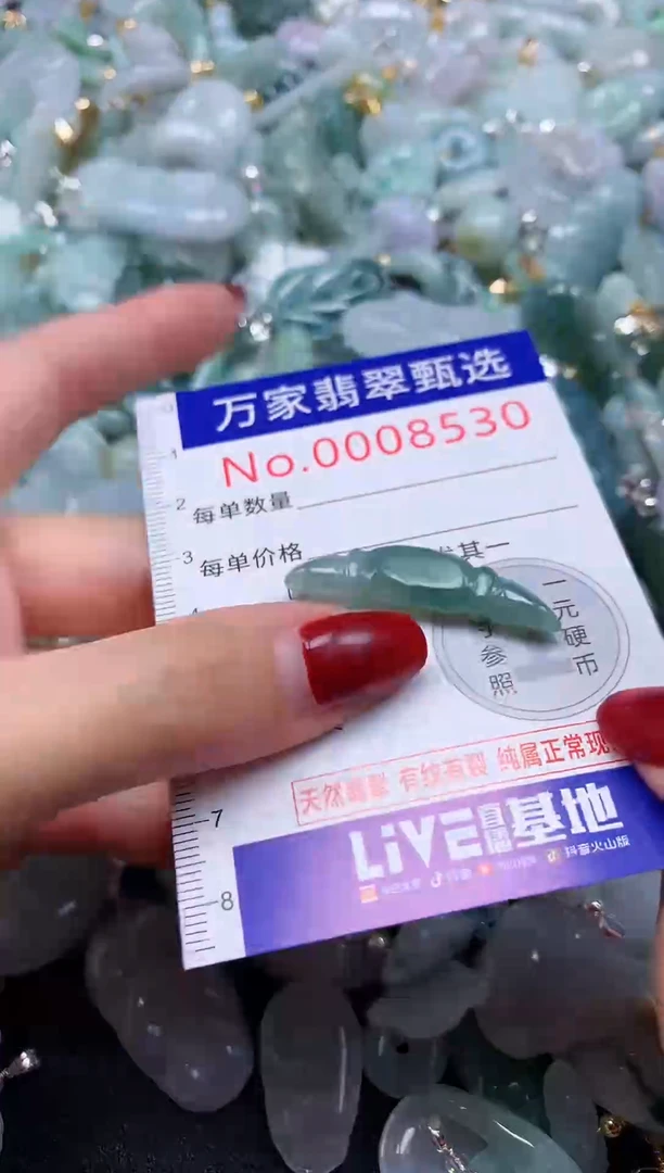 颈饰未镶嵌翡翠8530