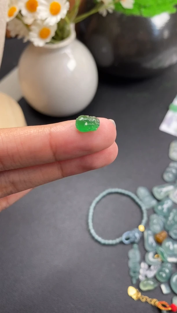 散珠翡翠冰绿裸石