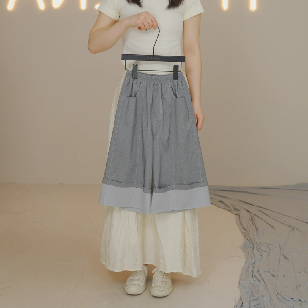 I'm Vena<简单>2025女童夏款休闲七分裤50H3933