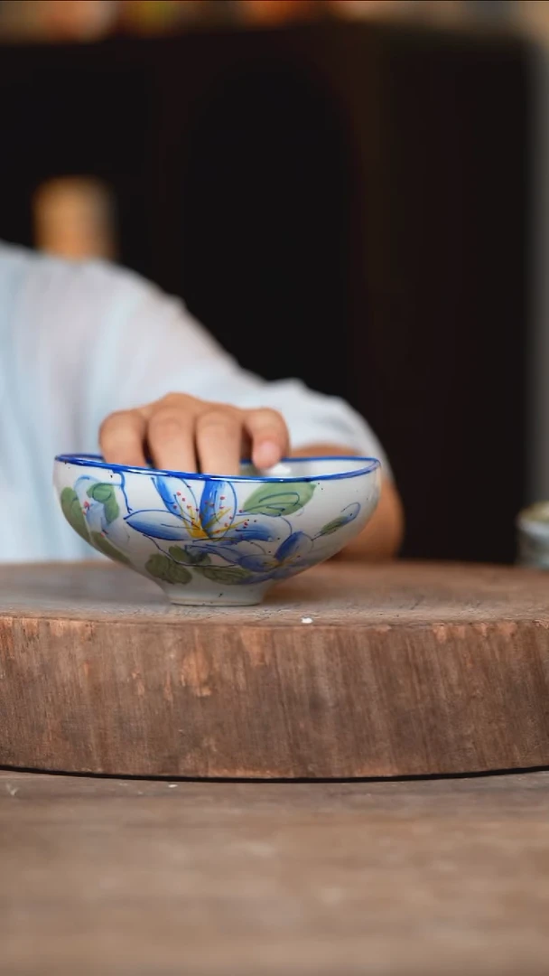 瓷片景德镇高温釉下彩（食品级）