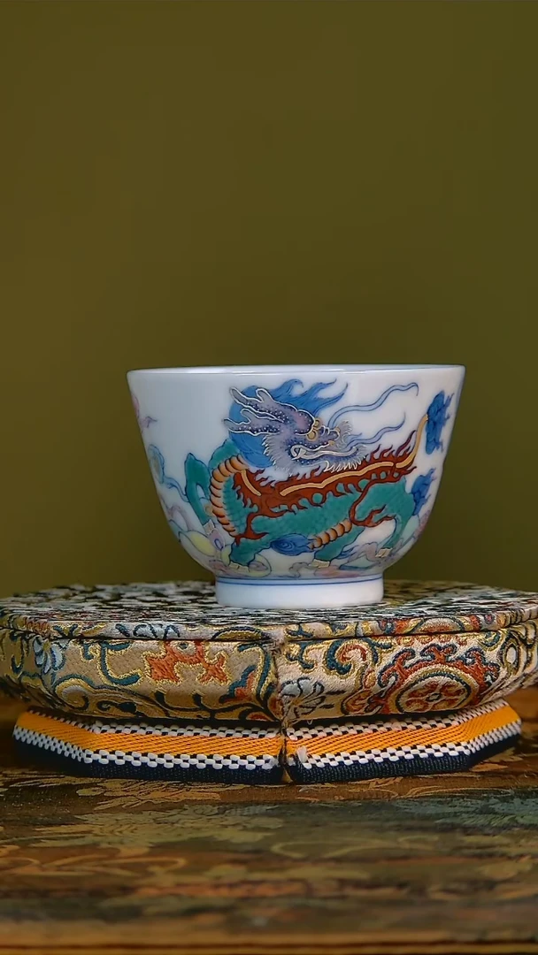 杯手工手绘杯杯很美丽