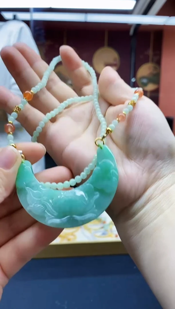 颈饰未镶嵌翡翠翡翠吊坠