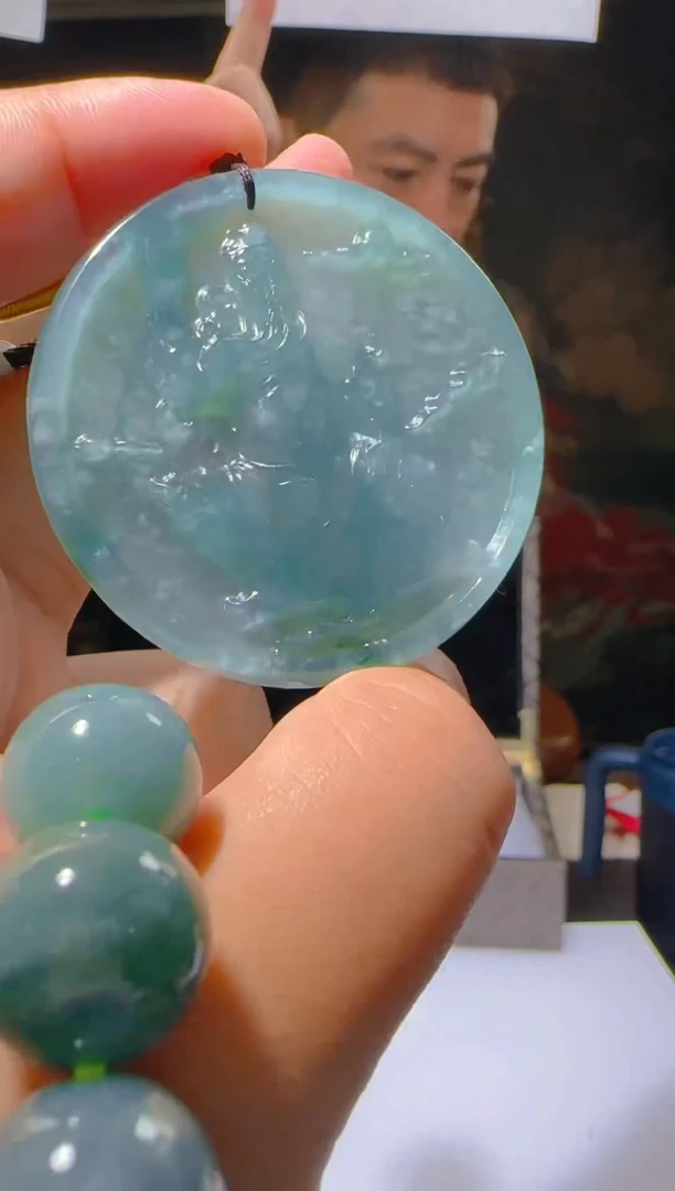 定制翡翠未镶嵌L-@@QJBD701035