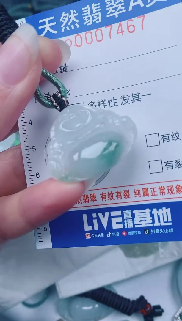 颈饰未镶嵌翡翠00007467