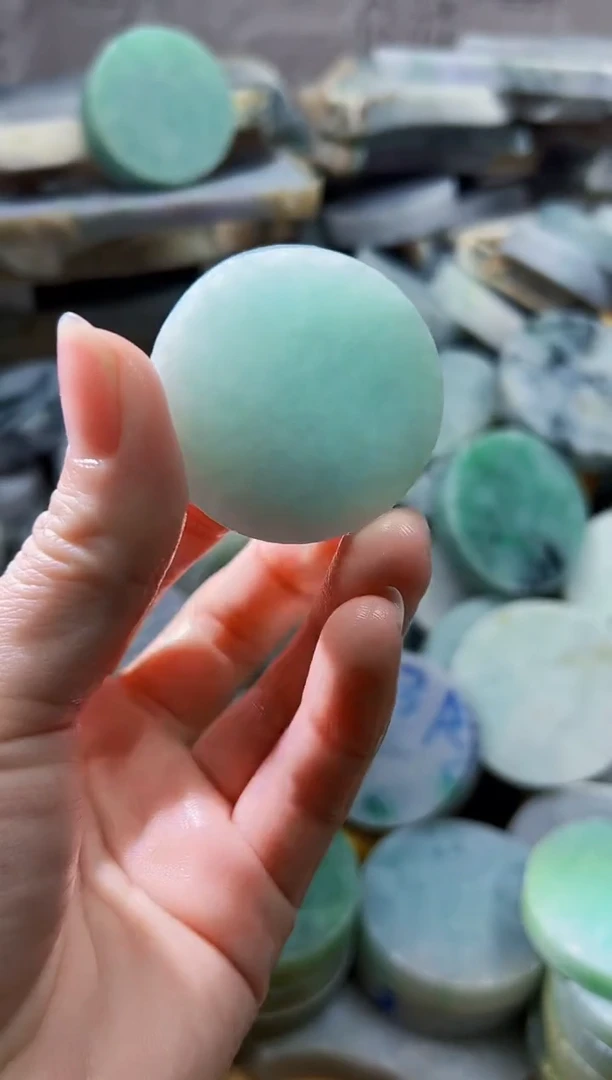 裸石翡翠天然翡翠A货玉 南 682