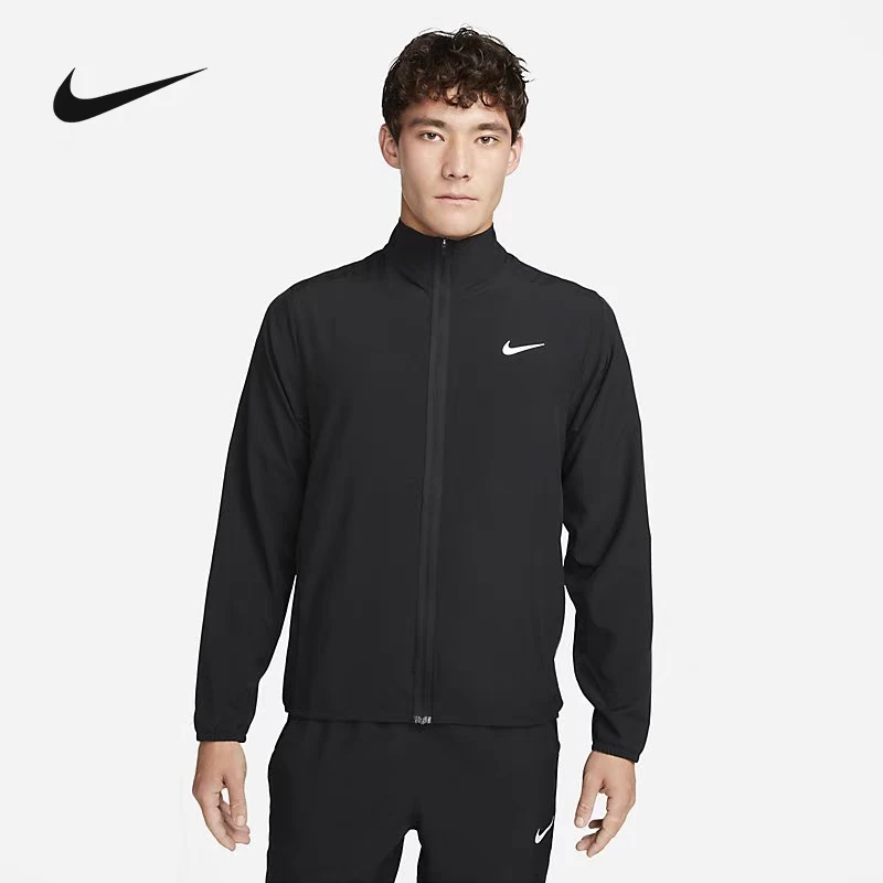 Nike/耐克男子外套运动服快干透气立领跑步夹克FB7500-010