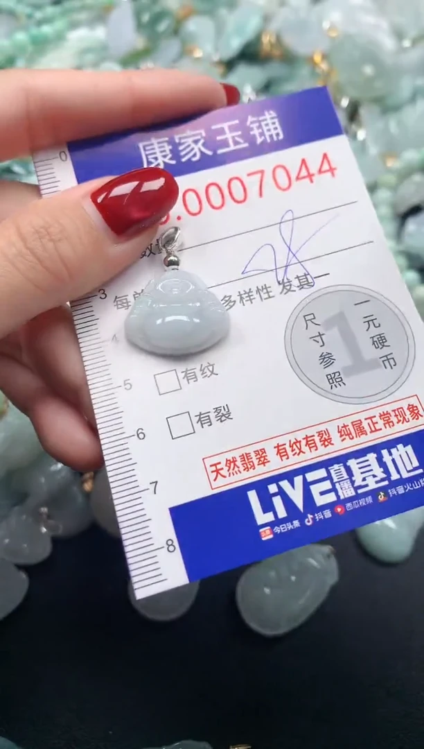 颈饰未镶嵌翡翠7044