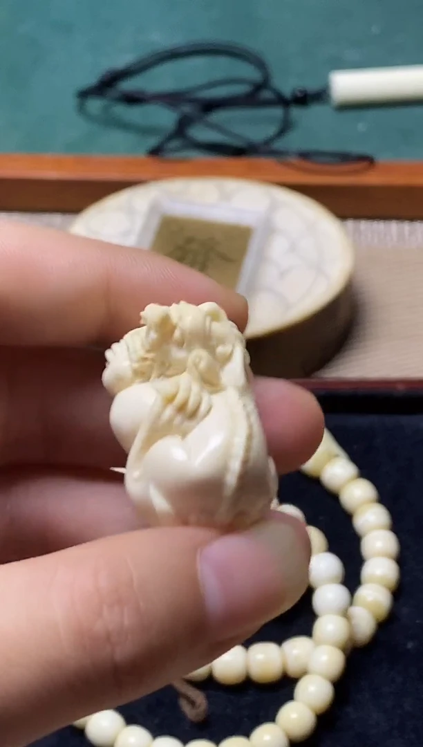 有机玻璃猛犸貔貅手把挂件