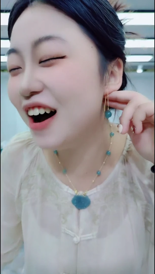 玛瑙/玉髓颈饰合金1502耳线