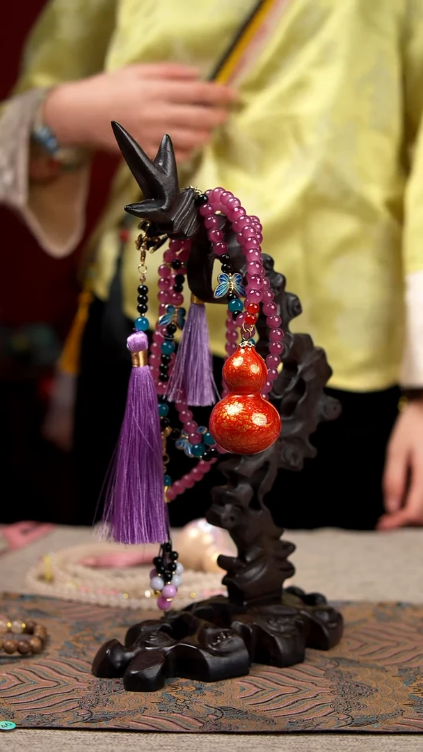 097玖澄出品文创漆艺葫芦国风艺术配饰