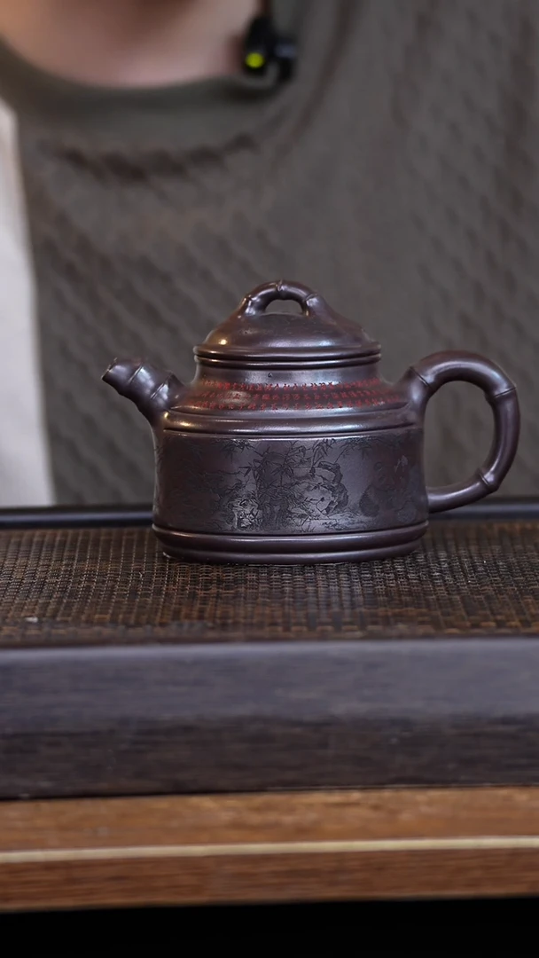 茶壶紫砂宜兴手工原矿紫砂壶001