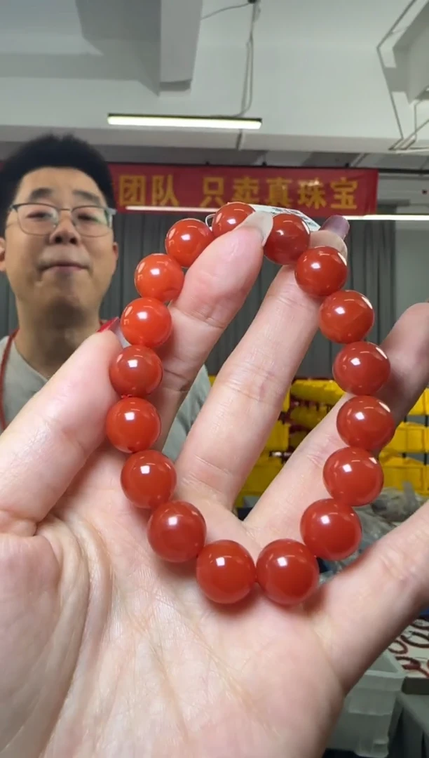 【闪购商品】南红玛瑙手串未镶嵌约12-13mm南红手串