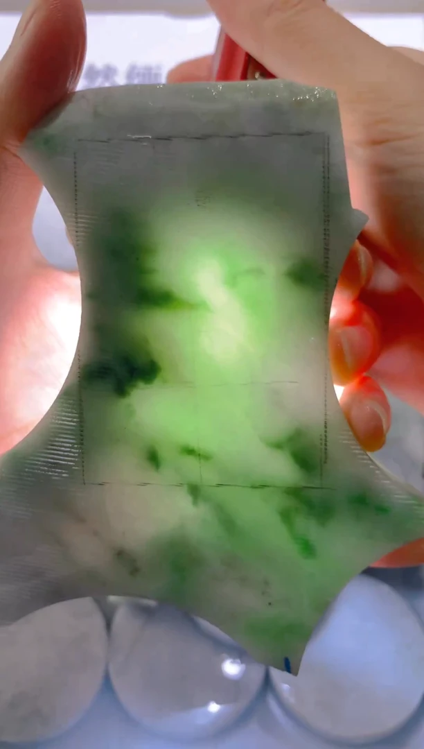 未镶嵌裸石翡翠天然缅甸翡翠FC494