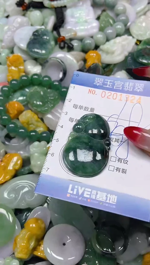 颈饰未镶嵌翡翠闪购C0201324
