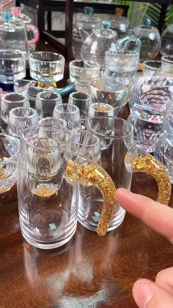 【闪购商品】玺宴新款100毫升分酒器金箔2个