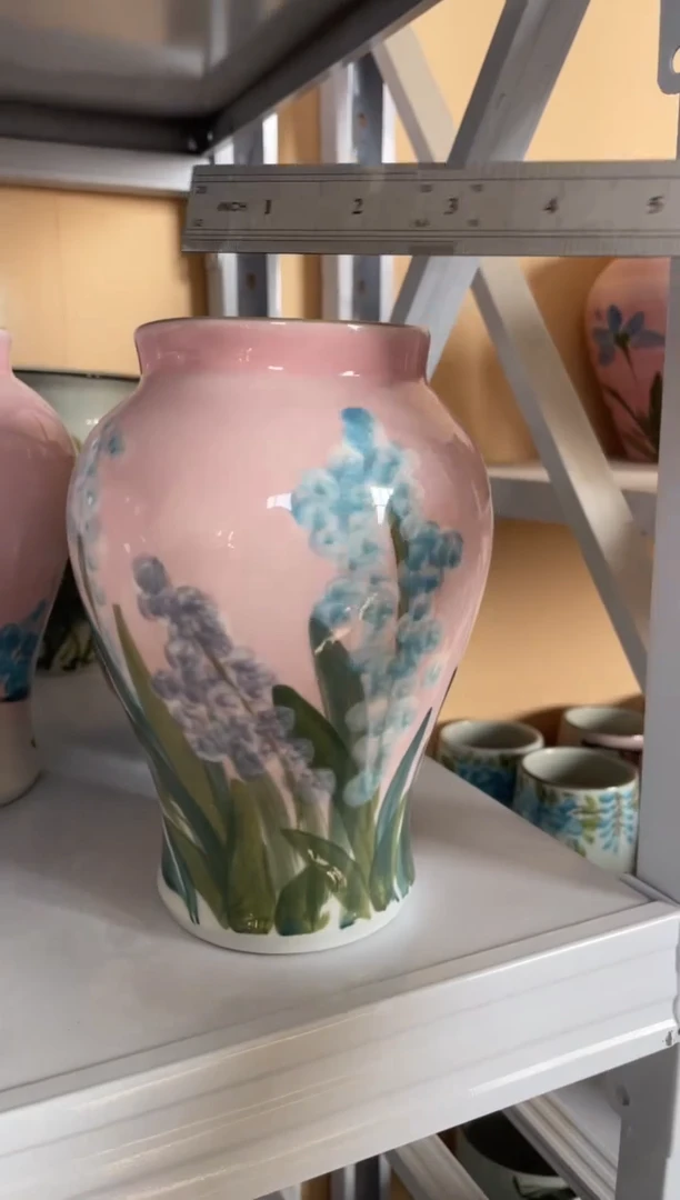 瓶陶景德镇手绘陶瓷