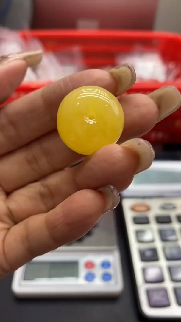 琥珀银S925镶嵌珠宝奇石851