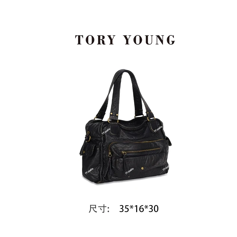 【TY】GQ-8860-复古色 轻奢高级韩版单肩潮流时尚简约女包