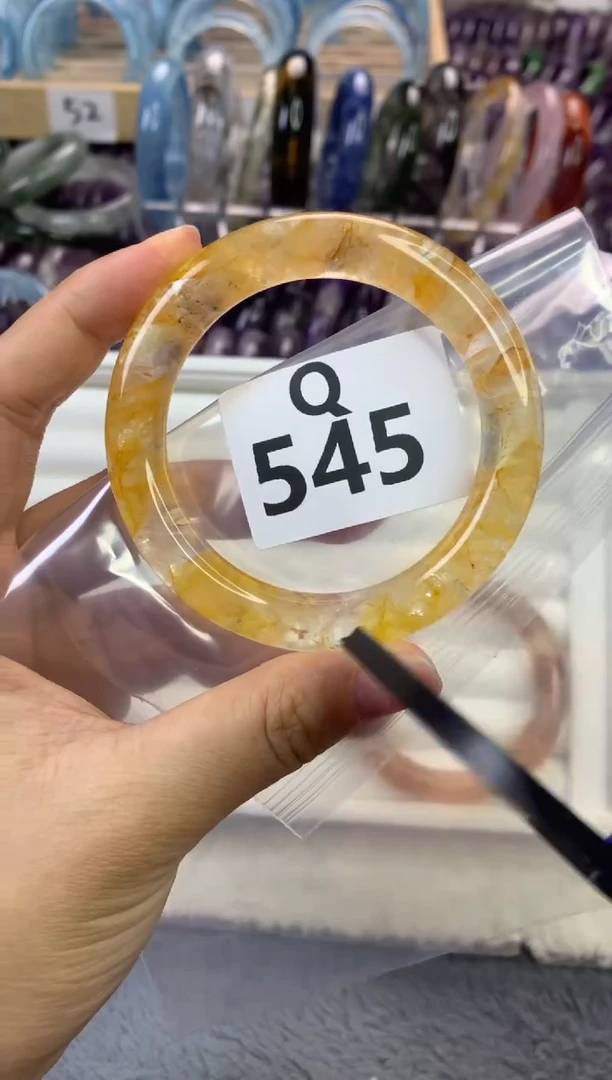 【闪购商品】水晶水晶手镯Q未镶嵌545-52