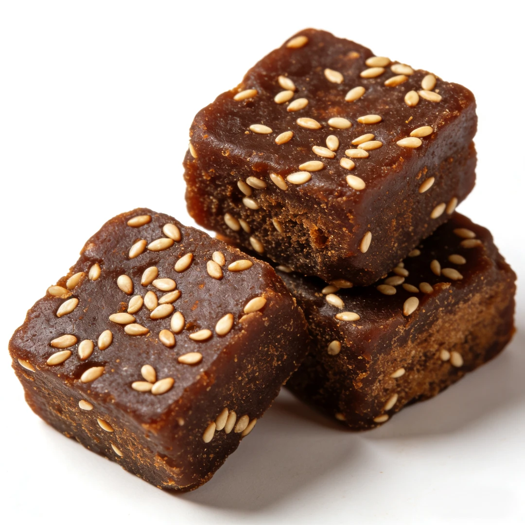 【助农】隆回本土特产甘蔗古法手工纯正白芝麻红糖块