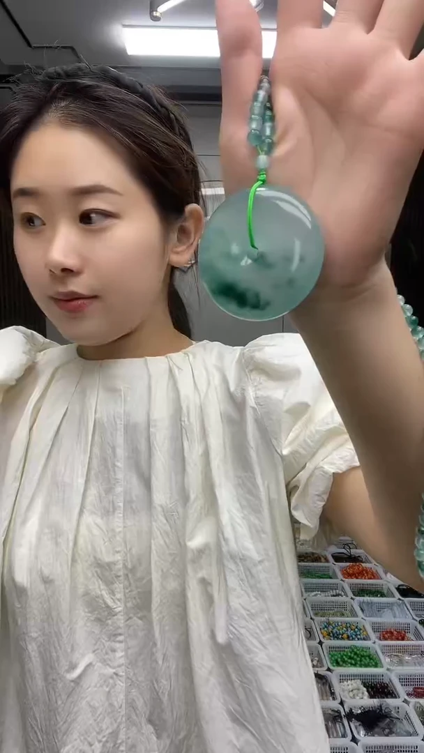 蓝花厚平安扣多样性发货任意一件