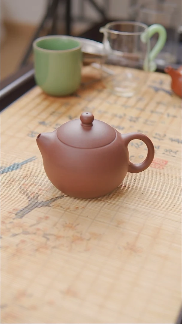 茶壶紫砂紫泥  半手工 西施壶 230ml
