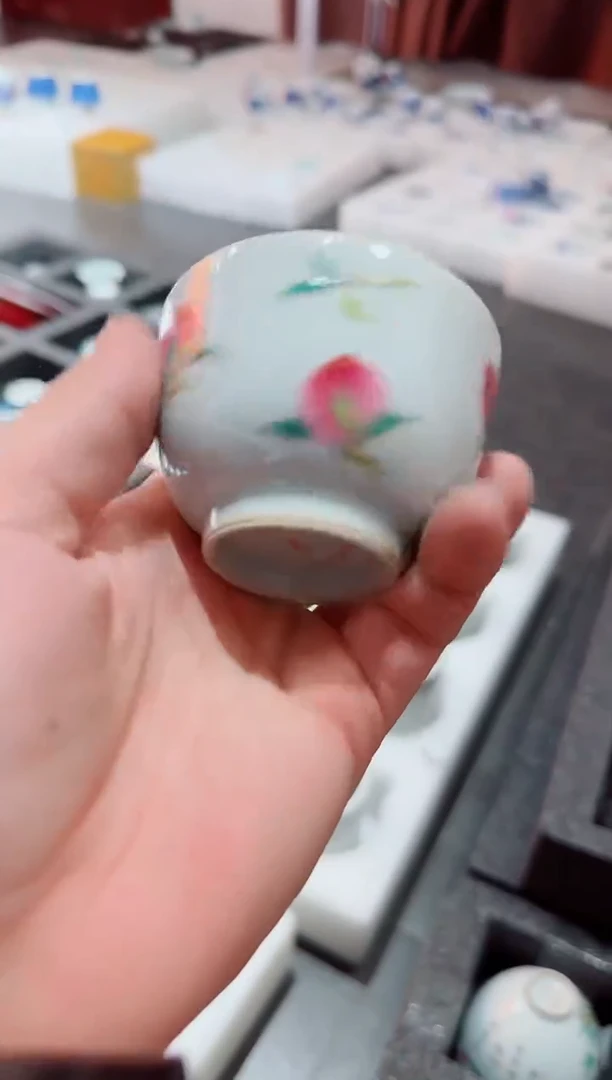 瓷片景德镇瓷器茶器茶杯