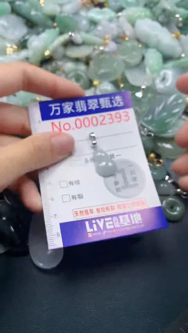 吊坠(不含链)未镶嵌翡翠2393