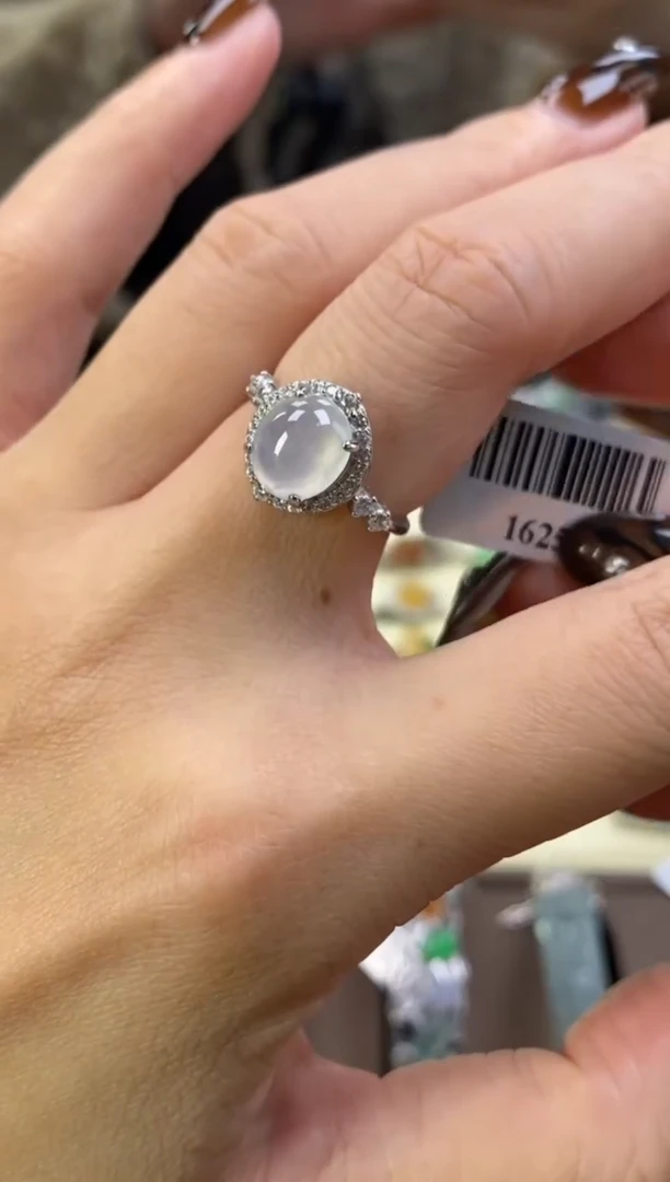 颈饰银S925镶嵌翡翠16257